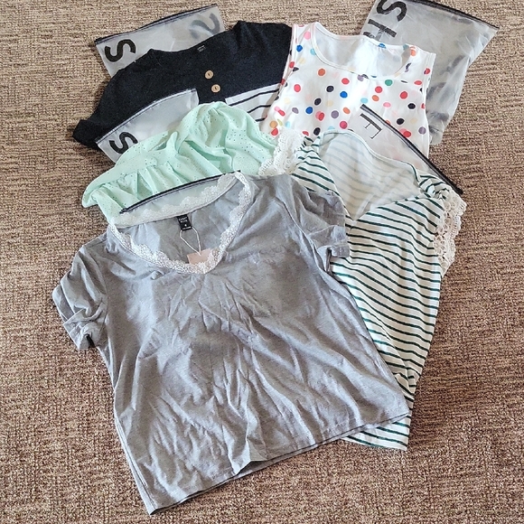 SHEIN Tops - SHEIN Women's Tops and Blouses - Multicolor Set